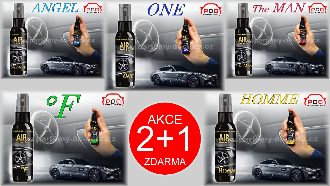 Air Car Perfume LD Aromaticos Akce 2 plus 1